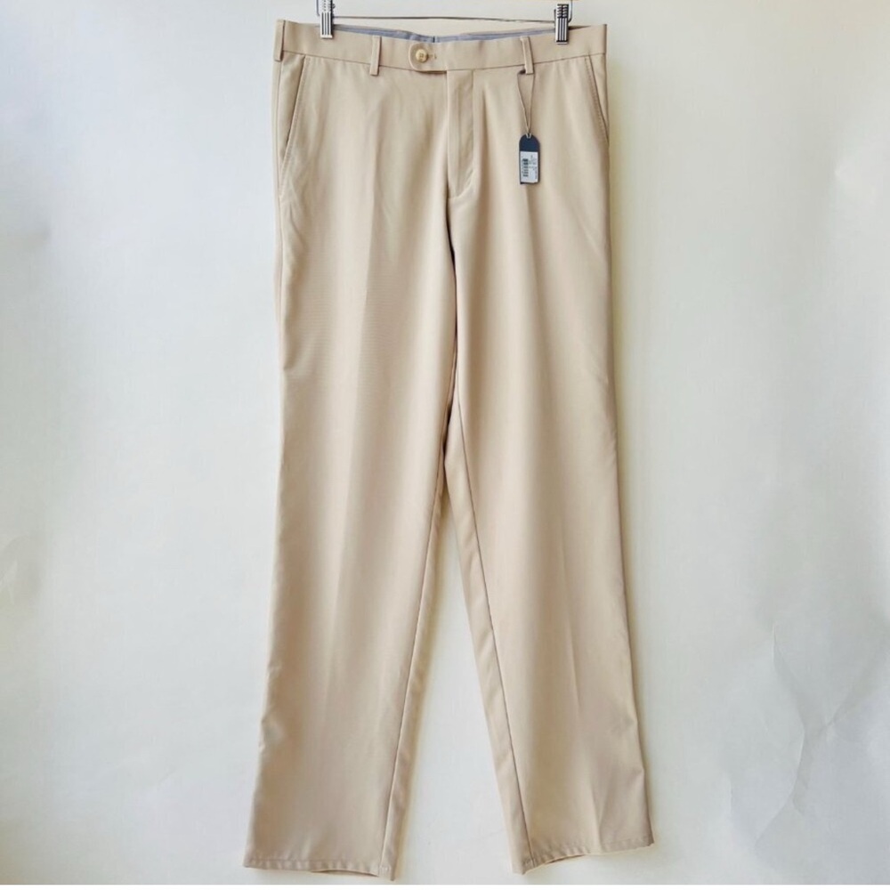 Peter Millar NWT Crown sport Durham performance pants, Khaki, Size 34/34 H42